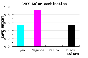 #370975 color CMYK mixer