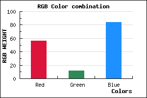 rgb background color #380C54 mixer
