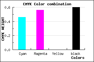 #382D67 color CMYK mixer