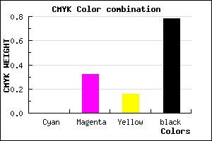 #392730 color CMYK mixer