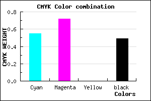 #3A2481 color CMYK mixer