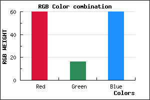 rgb background color #3C103C mixer