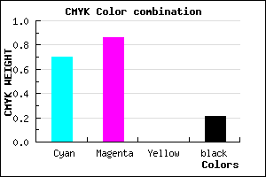 #3D1DCA color CMYK mixer