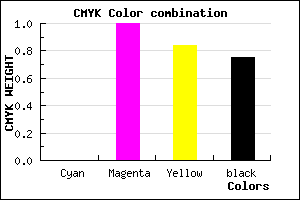 #3F000A color CMYK mixer