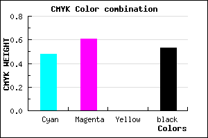 #3F2F78 color CMYK mixer