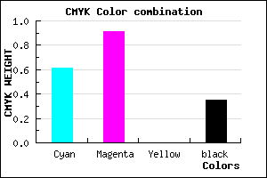 #400FA6 color CMYK mixer