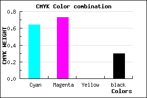 #4030B2 color CMYK mixer