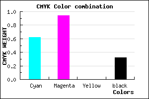 #410BAD color CMYK mixer