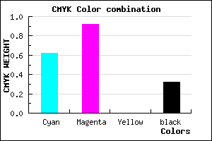 #410DAD color CMYK mixer