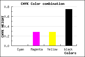 #412F2F color CMYK mixer