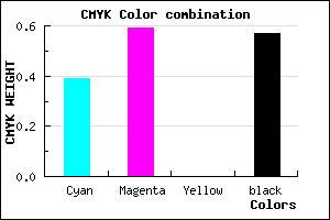 #422D6D color CMYK mixer