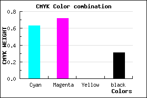 #4232B0 color CMYK mixer