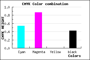 #441395 color CMYK mixer
