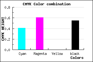 #442D73 color CMYK mixer