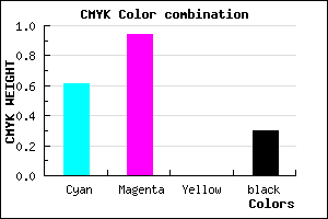#450BB2 color CMYK mixer