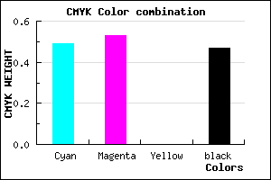 #453F87 color CMYK mixer