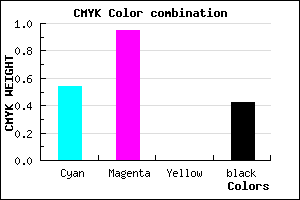 #450795 color CMYK mixer