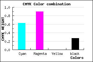 #4613BB color CMYK mixer