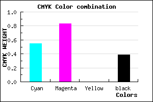 #461A9C color CMYK mixer
