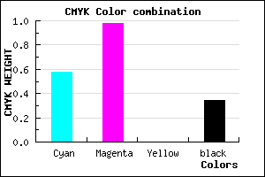 #4604A8 color CMYK mixer