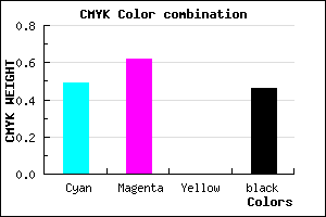 #46348A color CMYK mixer