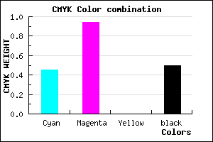 #460880 color CMYK mixer