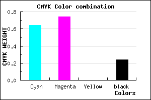 #4733C3 color CMYK mixer