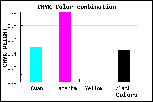 #48008C color CMYK mixer
