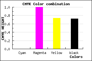 #480013 color CMYK mixer