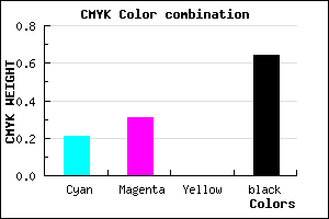 #483F5B color CMYK mixer