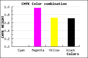 #4B0215 color CMYK mixer