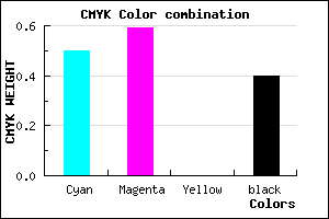 #4C3E98 color CMYK mixer