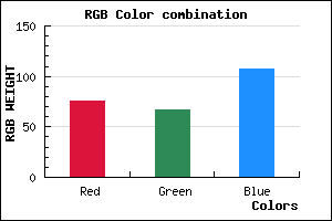 rgb background color #4C436B mixer