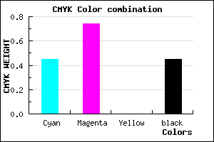 #4D248B color CMYK mixer
