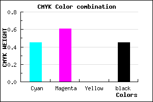 #4D368C color CMYK mixer