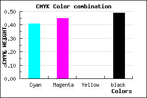 #4D4882 color CMYK mixer