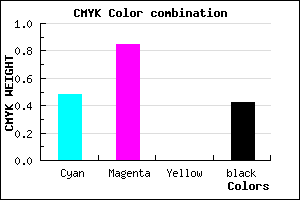 #4E1795 color CMYK mixer