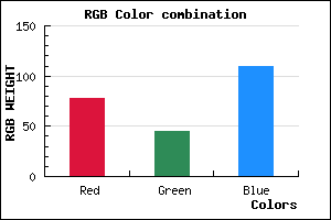 rgb background color #4E2D6D mixer