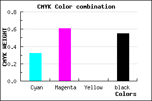 #4E2D73 color CMYK mixer