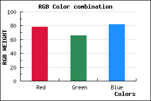 rgb background color #4E4252 mixer