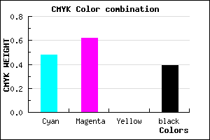 #503B9B color CMYK mixer