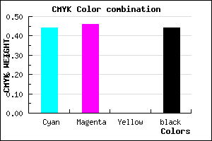 #504D8F color CMYK mixer