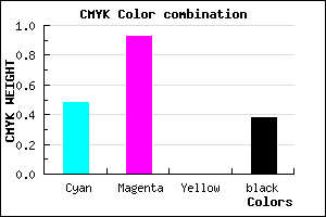 #520B9D color CMYK mixer