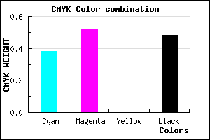 #524084 color CMYK mixer