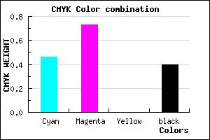 #532A9A color CMYK mixer