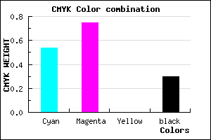 #532CB3 color CMYK mixer