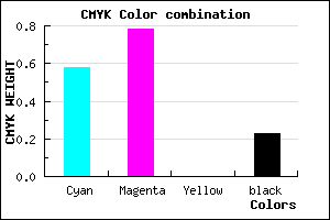 #532CC5 color CMYK mixer