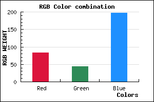 rgb background color #532CC5 mixer