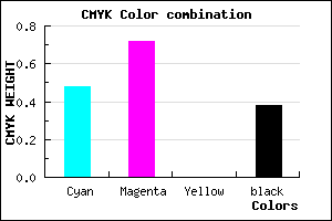 #532D9F color CMYK mixer
