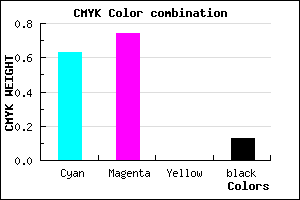 #5339DF color CMYK mixer